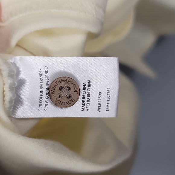 Weatherproof Vintage Men's Slim Fit Yellow Marigold Button Up Shirt - Picture 9 of 10